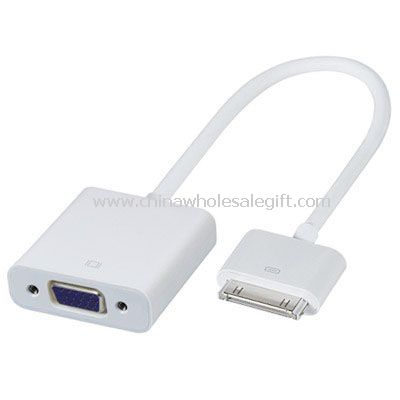 Konektor dermaga untuk memantau VGA adaptor untuk iPad ipad2