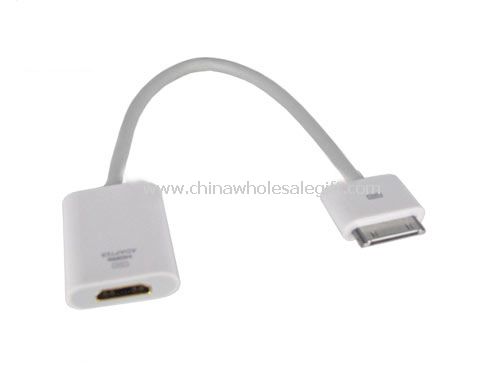 IPad iPhone 4G HDMI adapterkábel Dokkolócsatlakozó