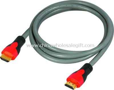 Gullbelagt høyoppløselig HDMI M/M kabel 1.4