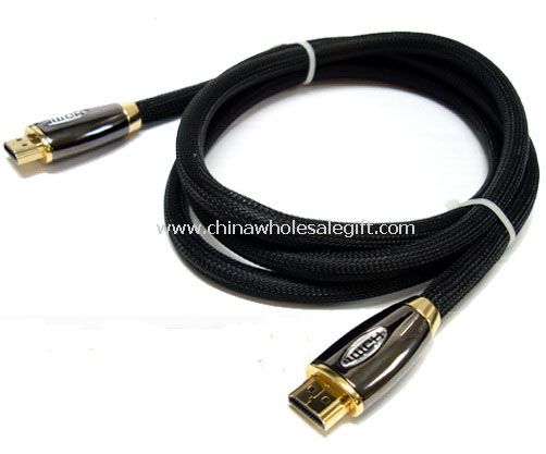 HDMI cabo 1.3 v 1080p banhado a ouro