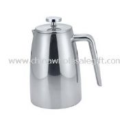 Chrome Double wall coffee press images