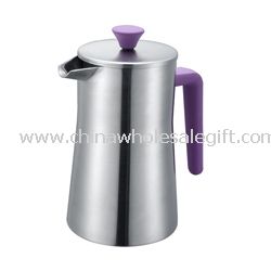 Satin finished Double Wall Coffee Press