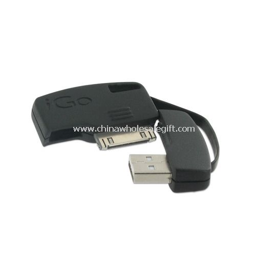 Mini USB kabel nøglering