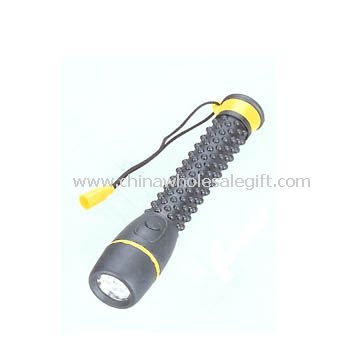 1pcs LED Plastic Flashlight