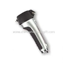 Crank LED Torch and Emergency Flasher with Window Breaker, Safety Belt Cutter images