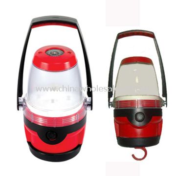 4pcs LED Lanterna de acampamento com gancho
