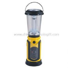 Camping lampe med Radio funktion og compass funktion images