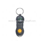 LED Keychain Light with compass images