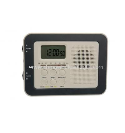 Radio with clock function