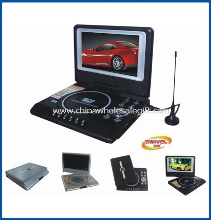 7.5 inch TFT portable DVD player