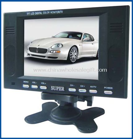 Built-in TV tuner Car Monitor