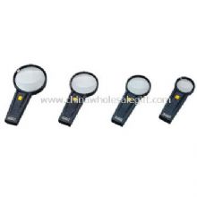Magnifier with LED light images
