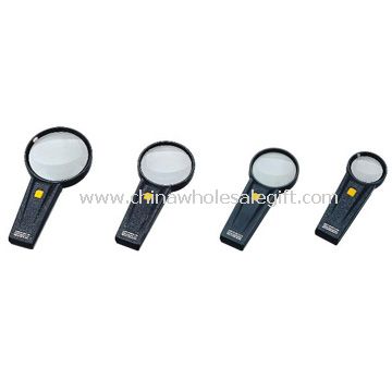 Magnifier with LED light