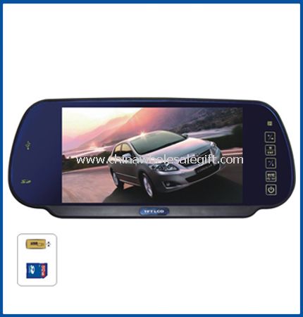 7 inch TFT LCD rear view mirror