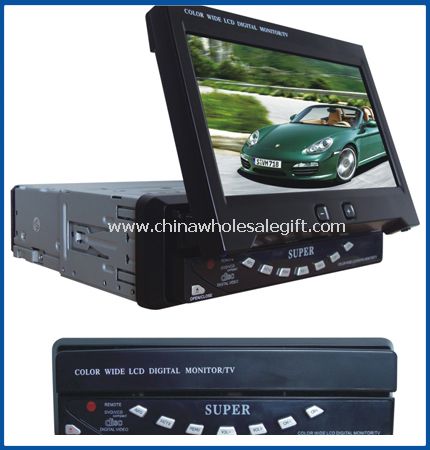 in-dash motorized TFT-LCD monitor /TV