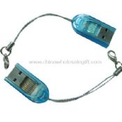 USB 2.0 Τ-στιγμιαία κάρτα αναγνώστης με κορδόνι images