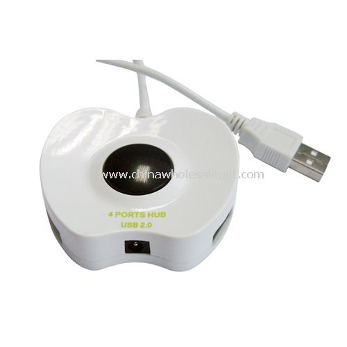 Apple kształt 4 portowy HUB USB