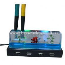 Florero del aqua lápiz de 4 puertos USB 2.0 HUB USB images