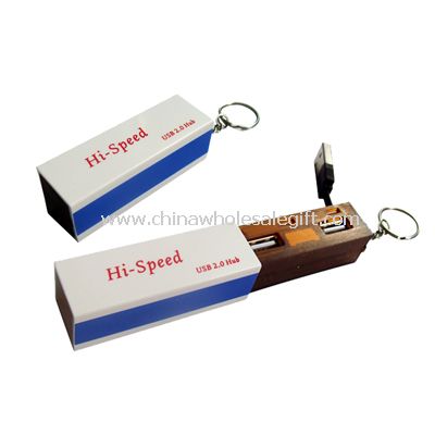 Logo Printed 4 PORT USB HUB WITH EXTENSION CABLE
