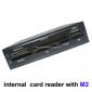 Internal card reader withTF and M2 slot, ONE USB PORT ,Two LED small picture
