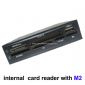 Interne card reader withTF og M2 slot, en USB-PORT, to LED small picture