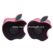Міні apple форму USB спікер images