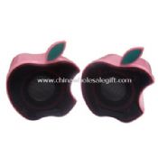 Haut-parleur USB d&#39;apple mini forme images