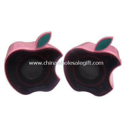 Mini apple shape USB speaker