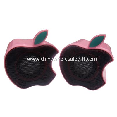 Mini apple bentuk USB speaker