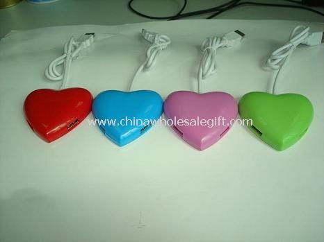 Heart shape USB Hub