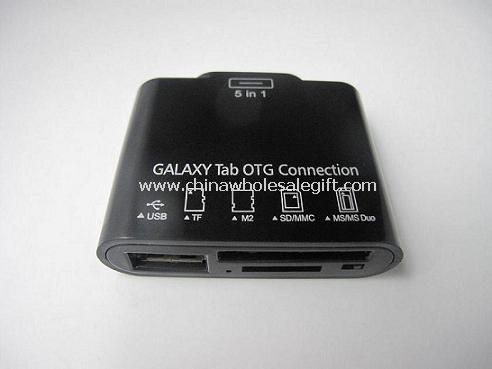 Conexão de Tab Galaxy 5 em 1