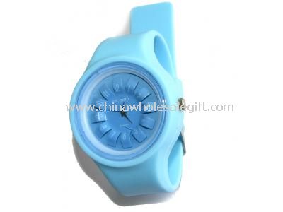 flower face silicon watch