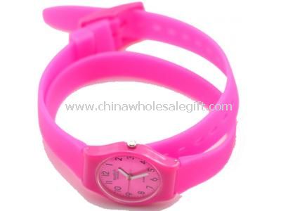Long band bracelet silicon watch