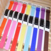 LED plastic band watch images