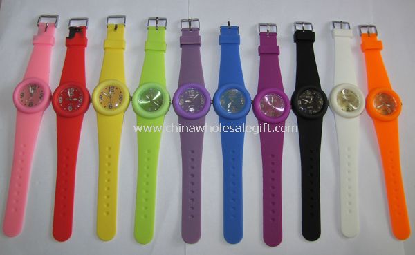thin soft silicon watch