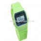 Thin PVC Sports Digital Watch small picture