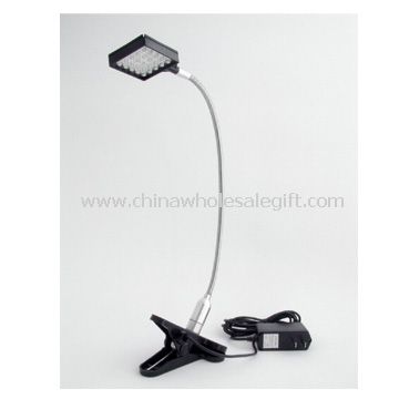 24 LED stolní lampa s klipem
