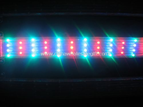 luzes do arco-íris plana 8-linha LED