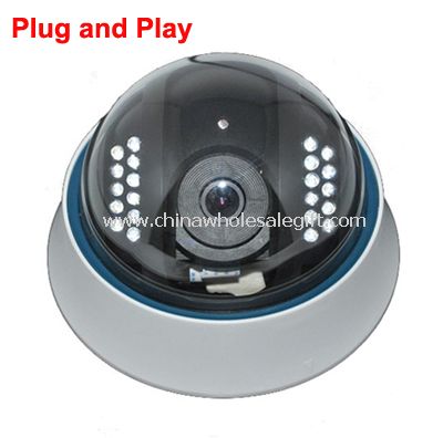 Technologie Plug and Play Dome IP kamera