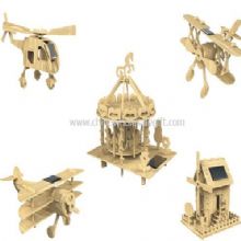 Solar wooden toys series images