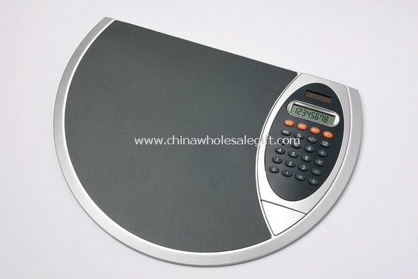 Hard PVC mouse pad with calculator