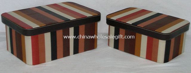 Leather Colorful Box