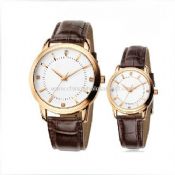 Leather band gift watch images