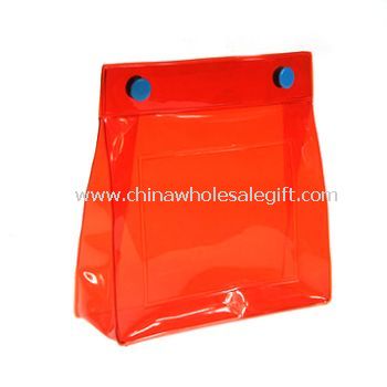 PVC Bag With Sealed Leaflet Pocket
