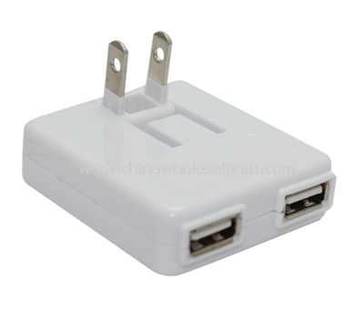 Dual USB travel charger