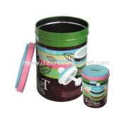 Special Round Shape Tin Boxes images