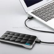 Power bank with rhombic surface images