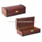 Round PU Leather Wine Box For One Wine Bottle small picture
