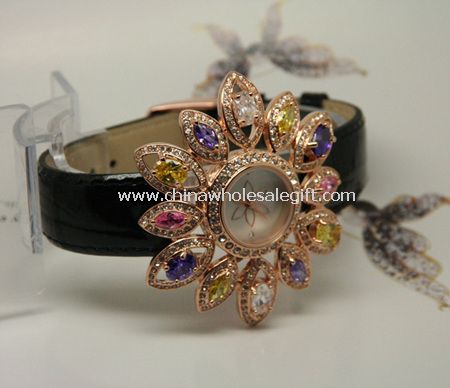 Jewelry flower watch