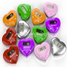 Heart Shape Touch Panel Pedometer images
